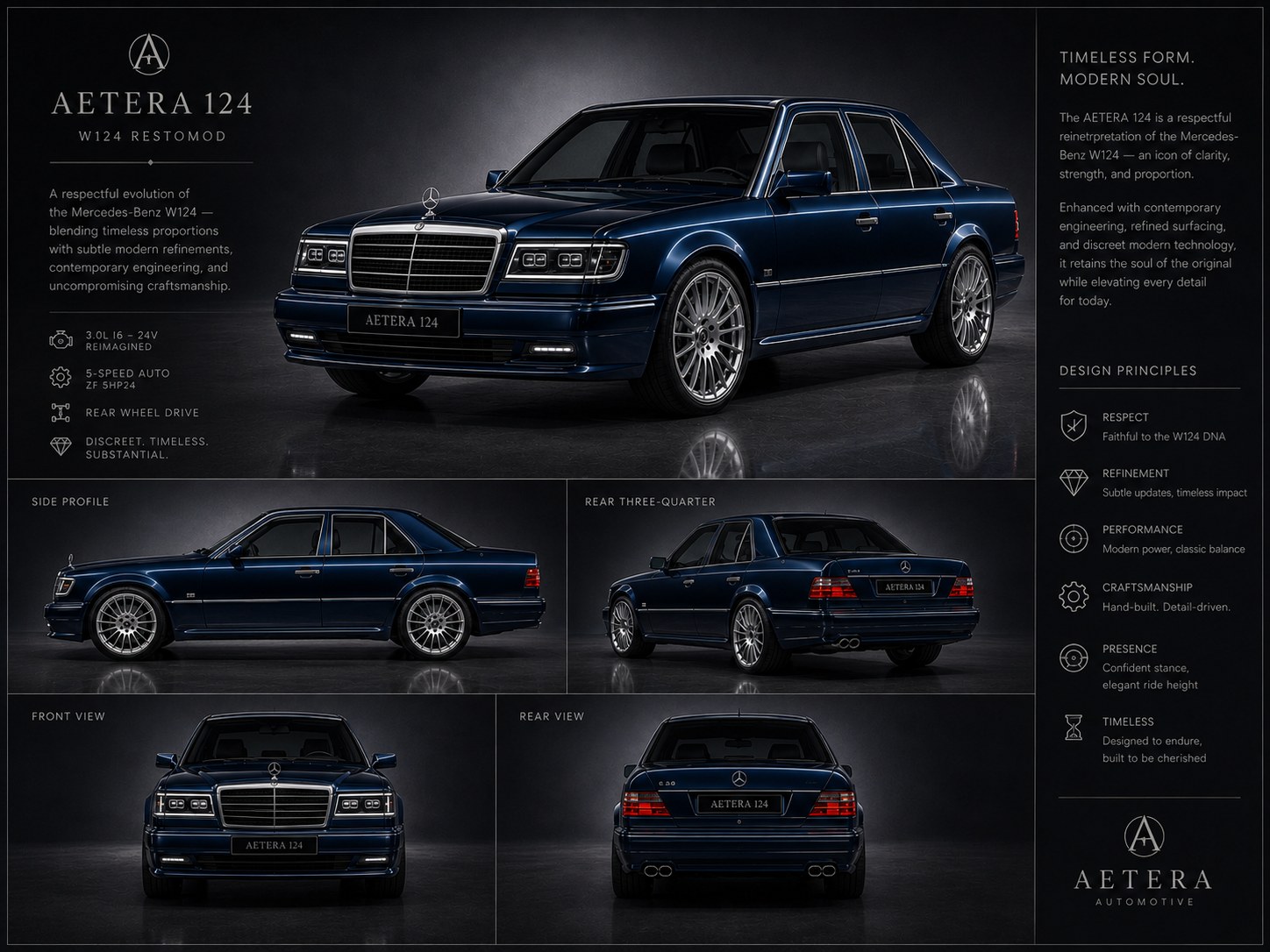 AETERA W124 blu